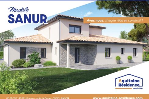 Aquitaine Residence CONSTRUCTION MAISON LANGON MODELE SANUR Page 1