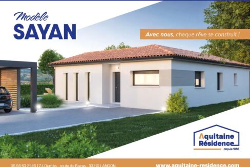 Aquitaine Residence CONSTRUCTION MAISON LANGON MODELE SAYAN Page 1